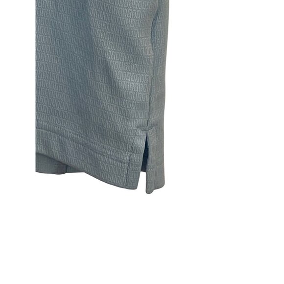 Adidas ClimaLite Womens Golf Polo Shirt L Light Blue Short Sleeve Performance - Picture 6 of 9